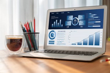 İş veri paneli, pazarlama stratejisi planlaması için iş zekası analizi sunar. Müşteri taleplerini analiz etmek ve iş dünyasının geleceğini önceden görmek için büyük veriler sunulur.