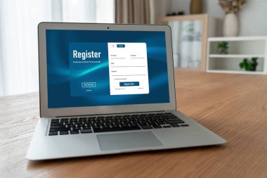 İnternet sitesinde mod form doldurmak için çevrimiçi kayıt formu