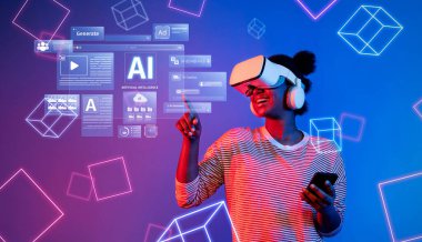 Sanal gerçeklik teknolojisiyle uğraşan, üretici yapay zekayı keşfeden ve yaratıcılık ve yeniliğin kesişimlerini gösteren içerik yaratıcısının canlı bir temsili. XDMCP