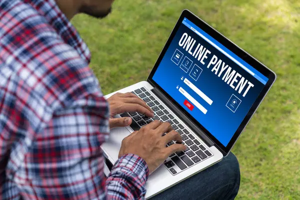 İnternet üzerinden modem para transferi için çevrimiçi ödeme platformu