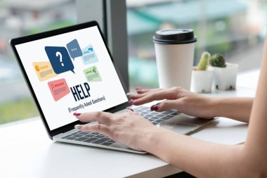 Help screen on the website provide answer to FAQ frequently asked question snugly with knowledge information and solution by customer support