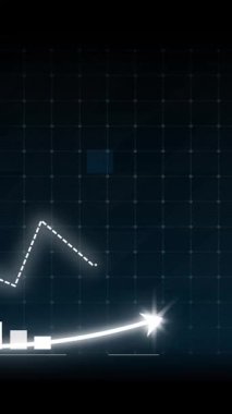 İma edici grafik grafiğindeki iş büyümesi konsepti pazarlama satışlarının gelecekteki hedefe arttığını gösteriyor. Şirket işlerinin yükselmesi için mükemmel bir mali durum. Finans ve para 3B oluşturma .