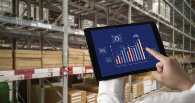 İş veri paneli, pazarlama stratejisi planlaması için iş zekası analizi sunar. Müşteri taleplerini analiz etmek ve iş dünyasının geleceğini önceden görmek için büyük veriler sunulur.