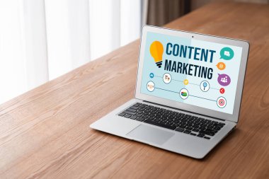 Mod çevrimiçi iş ve e-ticaret pazarlama stratejisi için içerik pazarlaması
