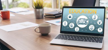 Öğrencilerin internet ağında rahatça çalışabilmeleri için yazılımlı e-öğrenme sitesi