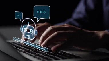 Yapay Zeka Asistanı Chatbot Prompt Mühendislik Tarafından Açıklanabilir Yapay Zeka Bilgileri ve Akıllı İş Desteği için LLM Derin Öğrenme Teknolojisi tarafından kontrol ediliyor. Muxer