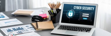 Fintech BI 'ın iş pazarlama teknolojisi ve kurumsal toplantı odasındaki strateji için hazırladığı finansal belgelerle birlikte bilgisayar ekranında veri analizi ekranı. İçgörü