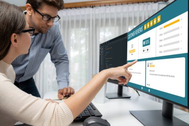 Şirket işleri için canlı bilgisayar yazılımının müşteri deneyimi ve gözden geçirme analizi