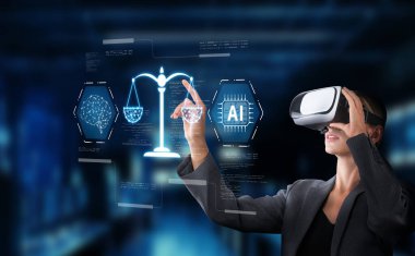 Hukukta yapay zeka ve dijital etiğin kesişimlerini araştırın, gelecekteki düzenlemelerin ve uyum standartlarının şekillendirilmesinde sanal gerçekliğin rolünü vurgulayın. XDMCP