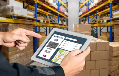 Ürün nakliyesi ve teslimatı için e-ticaret ve mod çevrimiçi iş izleme sistemi