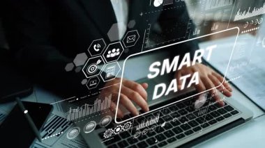 Modern Ofis Ortamı 'nda Bilgisayar ve Dijital Arayüz Kullanarak Akıllı Veri Analizlerine İşletme Profesyoneli Girişimi. Asemptotik akıllı veri analitiği.