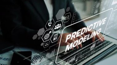 Gelişmiş Veri Analizi ve Teknolojileri ile Öngörülebilir Modelleme İşletmeleri Profesyoneli. Asemptotik akıllı veri analitiği.