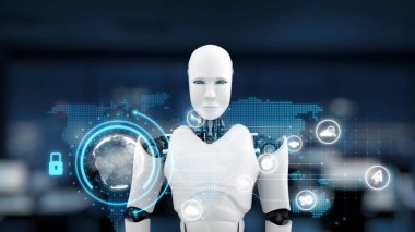 Yapay zeka tehdit tespiti, yapay zeka koruma katmanları ve sanal asistan uyarıları ile sanal güvenliği güçlendirir. Çekirdek