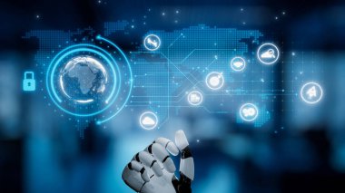 Yapay zeka tehdit tespiti, yapay zeka koruma katmanları ve sanal asistan uyarıları ile sanal güvenliği güçlendirir. Çekirdek