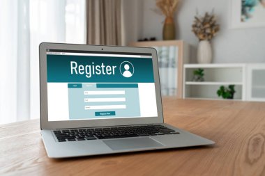 İnternet sitesinde mod form doldurmak için çevrimiçi kayıt formu