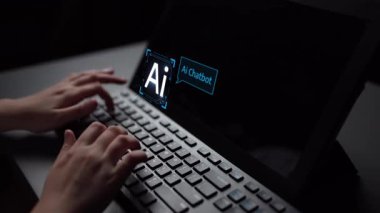 Yapay Zeka Asistanı Chatbot Prompt Mühendislik Tarafından Açıklanabilir Yapay Zeka Bilgileri ve Akıllı İş Desteği için LLM Derin Öğrenme Teknolojisi tarafından kontrol ediliyor. Muxer