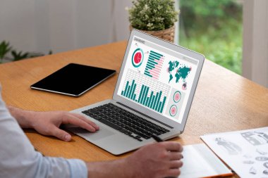 İş veri paneli pazarlama stratejisi planlaması için canlı iş zekası analizi sağlar