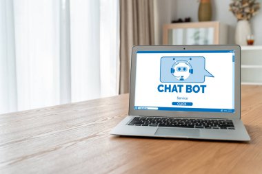 Müşteri sorularına otomatik olarak cevap veren mod çevrimiçi iş için Chatbot yazılım uygulaması