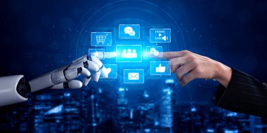 Yapay zeka sosyal medya etkileşimini analiz ediyor, kullanıcı tepkilerini işliyor ve bağlı platformlar arasında dijital iletişim modellerinden içgörüler üretiyor. Kefil