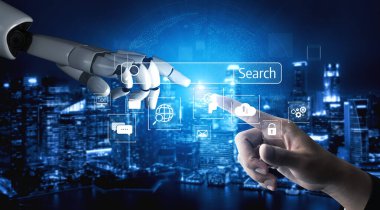 AI, çevrimiçi görünürlük ve pazarlama erişimini artırmak için akıllı anahtar araçlar, arama şablonu analizleri ve sanal asistanları ile SEO 'yu geliştirir. Kefil