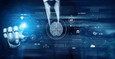 Veri yönetimi, veri sistemi ve veri analiz süreçleri ile veri güdümlü kefil işlemleri için etkileşim