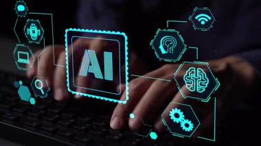 LLM Teknoloji, Büyük Veri, Makine Öğrenme, İş Desteği için Üretici AI, Geleceğin AI Teknolojisi ve Yapay Zeka Mühendisliği Asistan Beyin İşlemcisi. Thunk