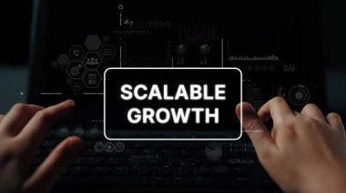 Modern İş Ortamı 'nda Ölçeklenebilir Büyüme İçin Yenilikçi Teknoloji ve Veri Analizi. Asemptotik akıllı veri analitiği.