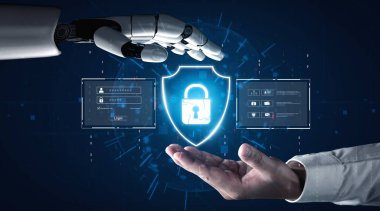 Yapay zeka, zeki tehdit tespiti, sanal asistan uyarıları ve yapay zeka sahibi dijital ihlallerle siber güvenliği güçlendirir. Kefil