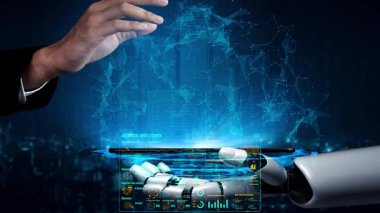 LLM Teknoloji, Büyük Veri, Makine Öğrenme, İş Desteği için Üretici AI, Geleceğin AI Teknolojisi ve Yapay Zeka Mühendisliği Asistan Beyin İşlemcisi. Thunk