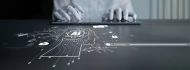 Yapay Zeka Asistanı Chatbot Prompt Mühendislik Tarafından Açıklanabilir Yapay Zeka Bilgileri ve Akıllı İş Desteği için LLM Derin Öğrenme Teknolojisi tarafından kontrol ediliyor. Latch