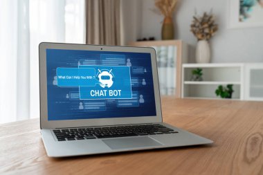 Müşteri sorularına otomatik olarak cevap veren mod çevrimiçi iş için Chatbot yazılım uygulaması