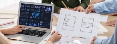 İş veri paneli, pazarlama stratejisi planlaması için iş zekası analizi sunar. Müşteri taleplerini analiz etmek ve iş dünyasının geleceğini önceden görmek için büyük veriler sunulur.