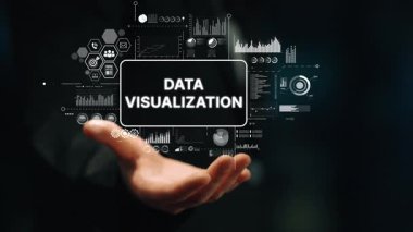 Dijital Analitik ve İş Zekası için Veri Görselleştirme Elementleri ve Grafikleriyle Uzanmak. Asemptotik akıllı veri analitiği.