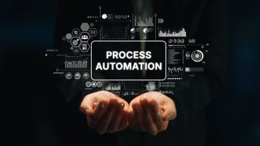 Veri Görselleştirmeleriyle Dijital bir ortamda İşlem Otomasyonunun Kavramsal Grafiklerini Tutma. Asemptotik akıllı veri analitiği.