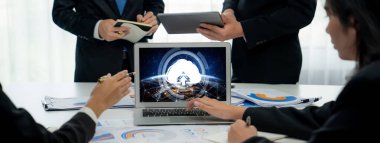 Hızlı uzak çalışma ve kişisel veri depolama için bulut hesaplama yazılımı