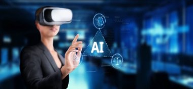 Bu görüntü, siber güvenlikteki uyum ve sorumlu yönetimin önemini vurgulayarak, üretici yapay zeka ve etiğin yasal çerçevelere dinamik entegrasyonunu yakalar. XDMCP