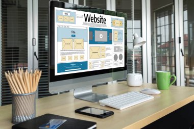 Web sitesi tasarım yazılımı çevrimiçi perakende ticaret ve e-ticaret için rahat bir şablon sağlar