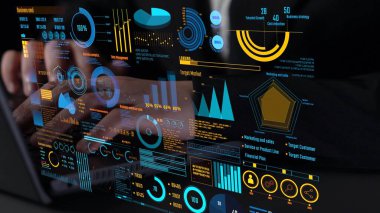 Modern dijital işletmelerde veri analizi ve gerçek zamanlı analitik, öngörü veri modellemesi, iş zekası analizleri ve veri odaklı karar verme stratejisi. Thunk