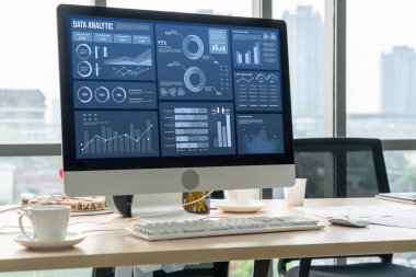 İş veri paneli, pazarlama stratejisi planlaması için iş zekası analizi sunar. Müşteri taleplerini analiz etmek ve iş dünyasının geleceğini önceden görmek için büyük veriler sunulur.