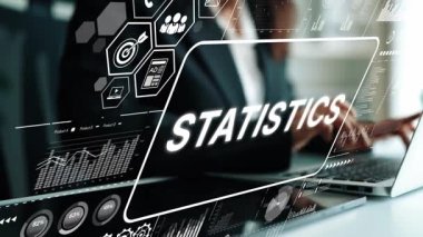 Modern Dijital Arayüz ve Grafiksel Elementlerle İstatistik Verilerinin Profesyonel Analizi. Asemptotik akıllı veri analitiği.