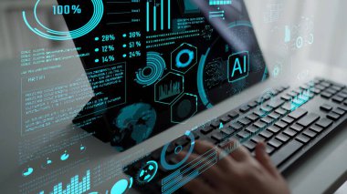 LLM Teknoloji, Büyük Veri, Makine Öğrenme, İş Desteği için Üretici AI, Geleceğin AI Teknolojisi ve Yapay Zeka Mühendisliği Asistan Beyin İşlemcisi. Thunk