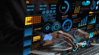 Modern dijital işletmelerde veri analizi ve gerçek zamanlı analitik, öngörü veri modellemesi, iş zekası analizleri ve veri odaklı karar verme stratejisi. Thunk