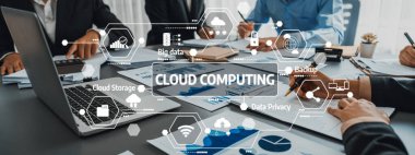 İş zekası ve veri analizi kavramı. İş stratejik planlamasının pazarlama göstergesi olarak kağıt üzerinde finansal veri analizi üzerinde çalışan bir grup analist. İçgörü Dostluğu