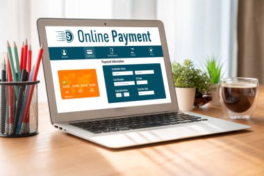 İnternet üzerinden modem para transferi için çevrimiçi ödeme platformu