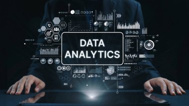 Modern dijital işletmelerde veri analizi ve gerçek zamanlı analitik, öngörü veri modellemesi, iş zekası analizleri ve veri odaklı karar verme stratejisi. Elide