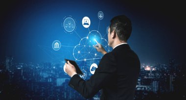 Bulut hesaplama, dijital dönüşüm, veri erişimi ve ölçeklenebilir platform bağlantı kesesi için bulut, servis ve ağ entegrasyonunu sağlar