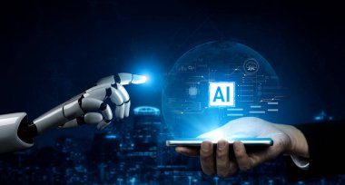 Yapay zeka, çekirdek dijital devre ve gelişmiş yapay zeka sistemleri ile bütünleşmeyi, yeniliğin geliştirilmesini, bilgisayar gücünü ve endüstriler arasında akıllı otomasyonu resmetmeye yardımcı olur.