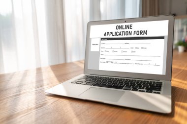 İnternet sitesinde mod kayıt için çevrimiçi başvuru formu