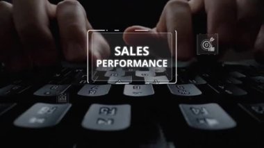 Sayısal satış performans gösterge paneli satış performans ölçümlerini, performans eğilimlerini, satış performans analizlerini ve iş bağlamında satış artışını gösteriyor. Muxer