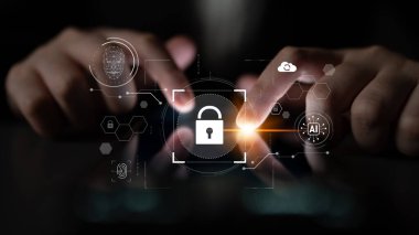 Biyometrik doğrulama ve gizlilik kontrolü kullanan yapay zeka siber güvenlik sistemi. Siber güvenlik kimliği korur, siber güvenlik tehditleri tespit eder, siber güvenlik güvenliği sağlar ve veriyi güvence altına alır. Latch